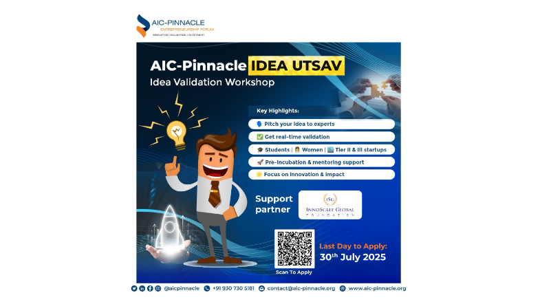 AIC-Pinnacle Idea Utsav - Idea validation workshop