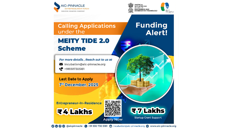 We are inviting applications under the MeitY TIDE 2.0 Program
