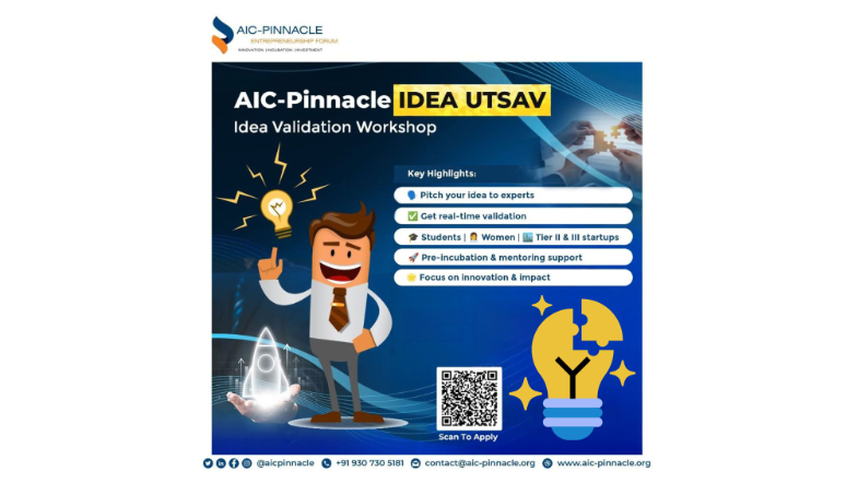 AIC-Pinnacle Idea Utsav - Idea validation workshop