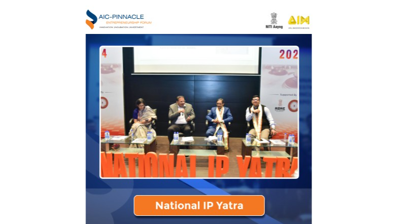 Reflecting the success of National IP Yatra 2024 organized under the Ministry of MSME!